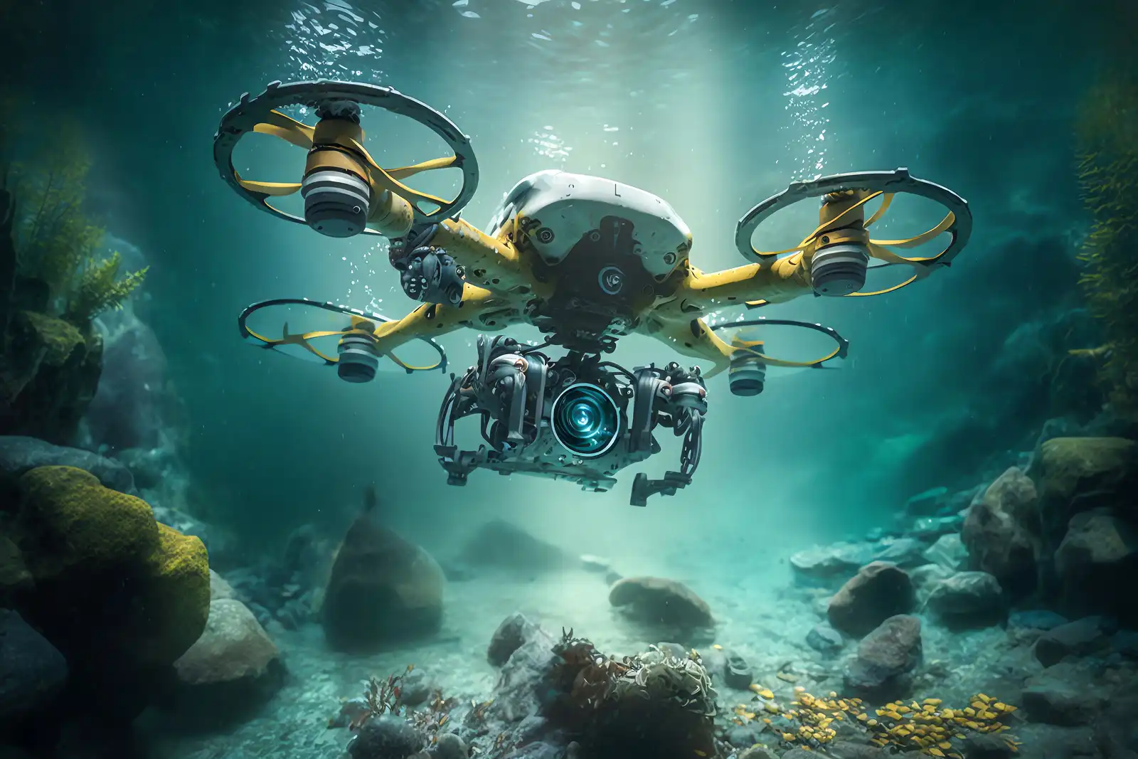 Underwater drones